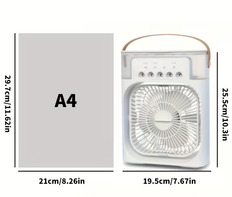 ZenCooler® - Ventilador Humidificador Premium