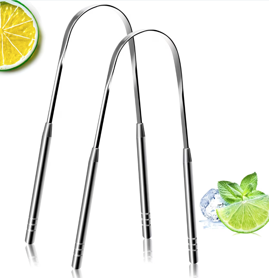 FreshRasp™ - Raspador Limpiador De Lengua Metalico