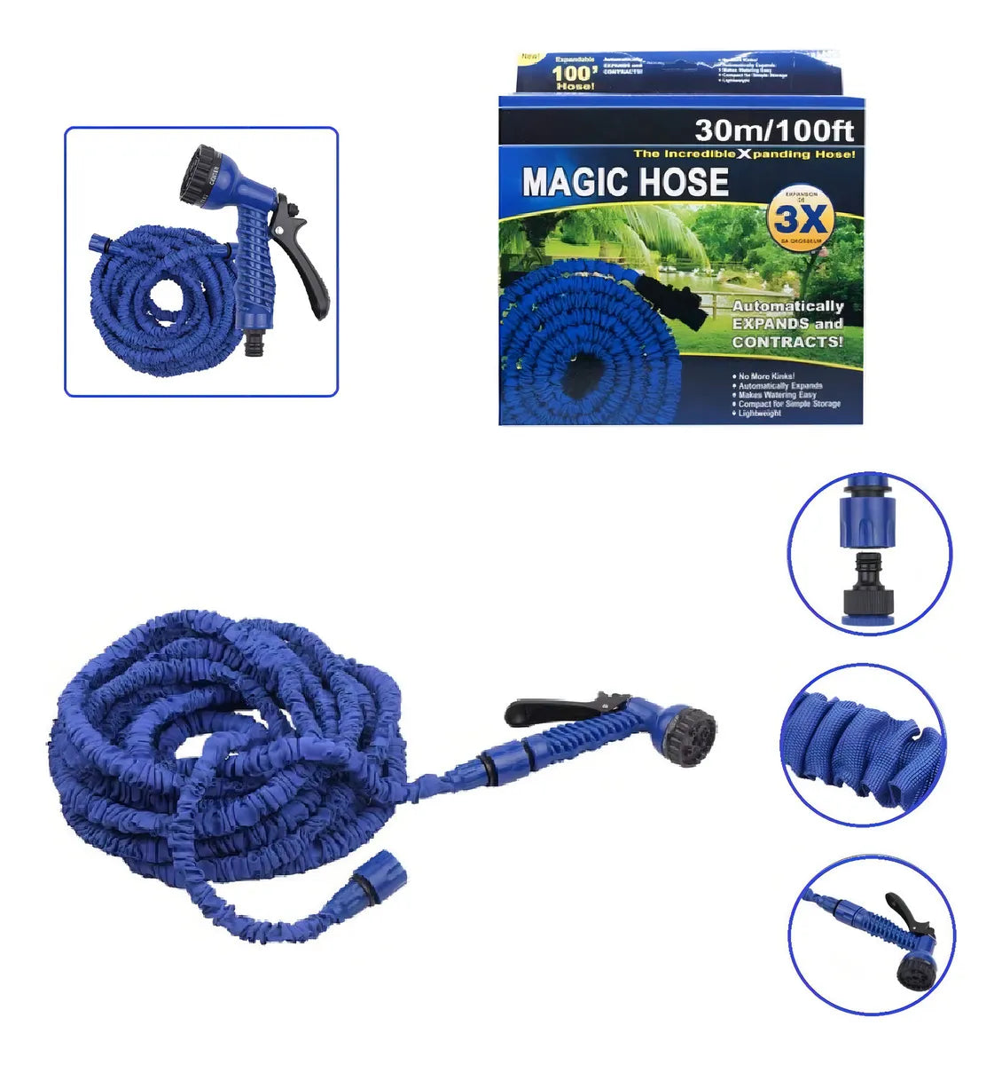 AquaFlex® - Manguera Expandible 22 mts