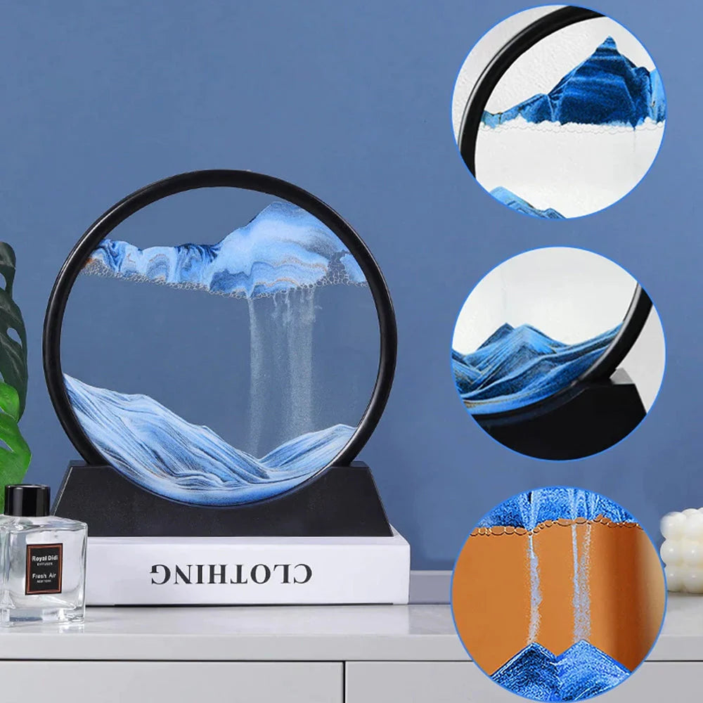 Reloj De Arena 3D  Sensorial