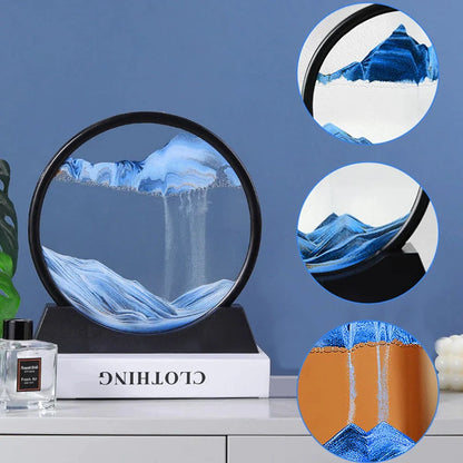 Reloj De Arena 3D  Sensorial