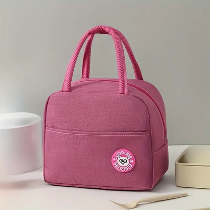 Lonchera Térmica de Tela Oxford | Bolsa Aislante Portátil