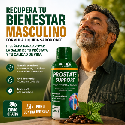 Prostate  Support Jarabe 500 Ml sabor a cafe