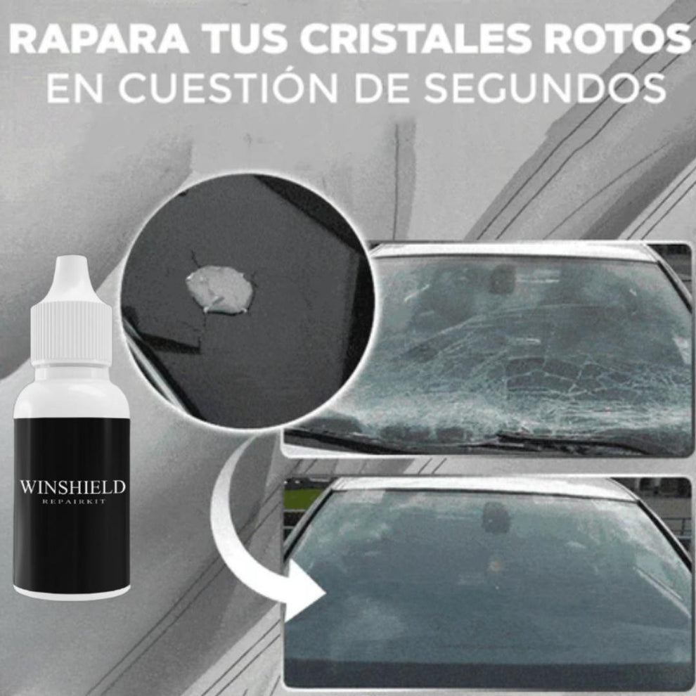Winshield® - Liquido Reparador De Vidrio