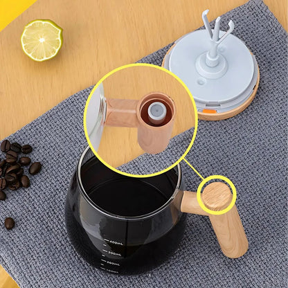 AutoMug® - Taza Vidrio Mezcladora Eléctrica