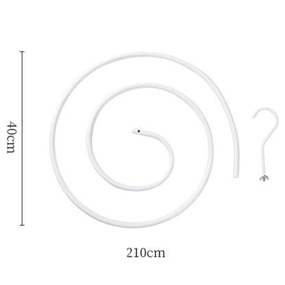 SecaFácil® - Tendedero Espiral para Sabanas y Cobijas