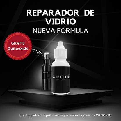 Winshield® - Liquido Reparador De Vidrio