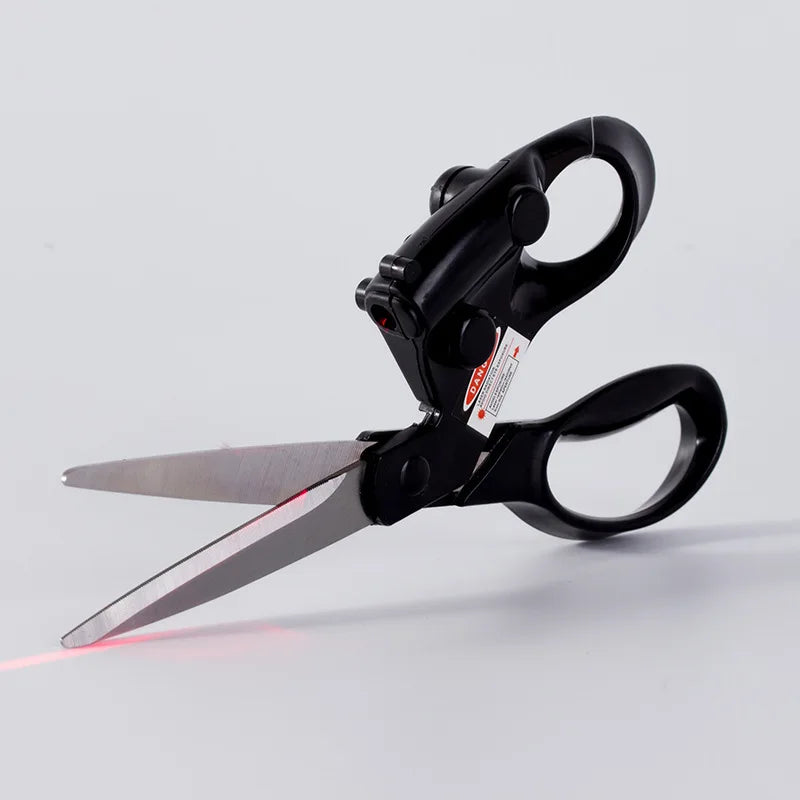 Tijeras de costura con guía laser
