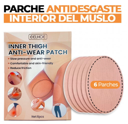 PARCHES ANTI ROZADURAS - 6 UNIDADES