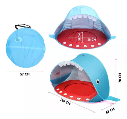 Ballena Splash -Carpa Plegable para Niños