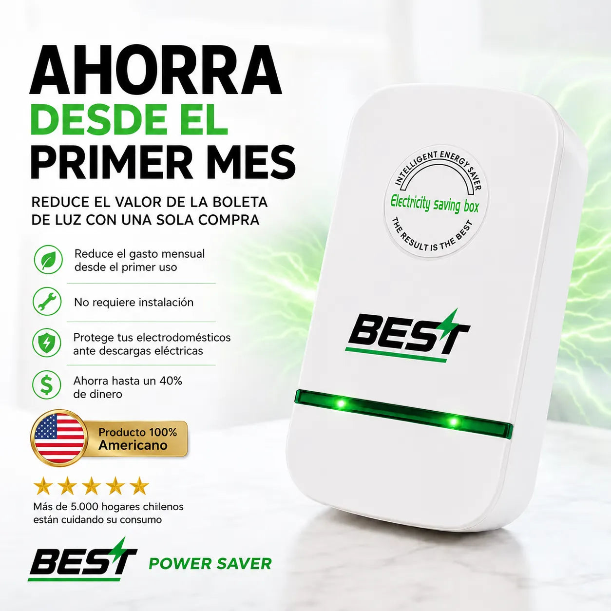 Ahorrador de Energía Best | Reduce las facturas desde el primer mes  +362 RESEÑAS POSITIVAS