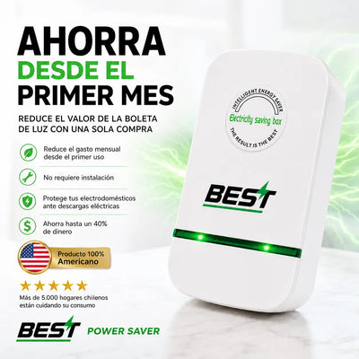 Ahorrador de Energía Best | Reduce las facturas desde el primer mes  +362 RESEÑAS POSITIVAS