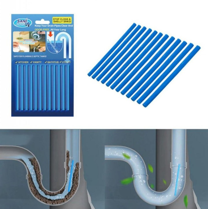 PALILLO DESTAPA TUBERÍAS AL INSTANTE👷(x12 Unidades)