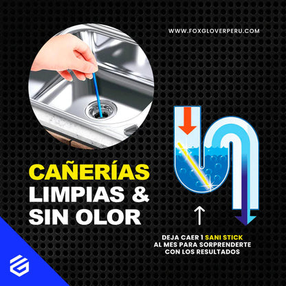 PALILLO DESTAPA TUBERÍAS AL INSTANTE👷(x12 Unidades)