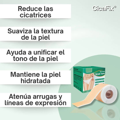 CicaFix® - Cinta De Silicona Para Cicatrizar