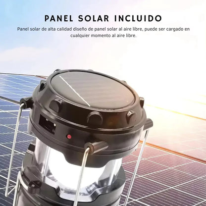 LumiCamp®- Lampara Solar de Camping