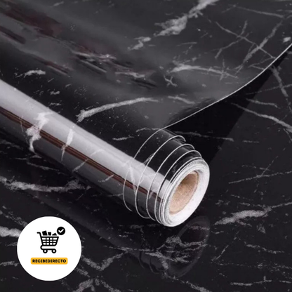 MarmoFix™ – Papel Adhesivo Tipo Mármol Premium 2 Metros X 60 Cm
