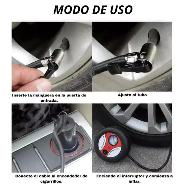 AirBoost™ - Inflador de Llantas Portátil