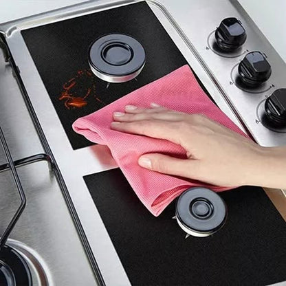 CleanTop™ – Set 4 protectores anti-grasa para cocina