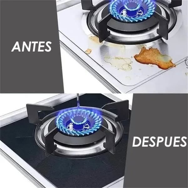 CleanTop™ – Set 4 protectores anti-grasa para cocina