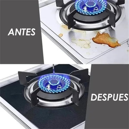 CleanTop™ – Set 4 protectores anti-grasa para cocina