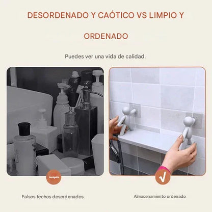 OrgaHome® - Repisa Organizador de Baño