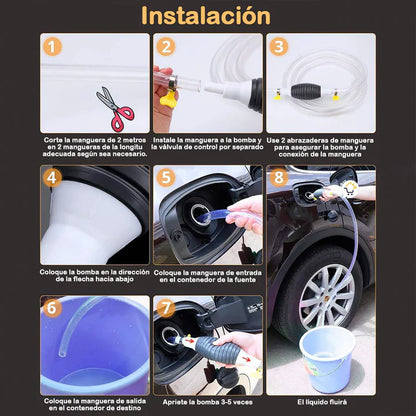 Bomba Sifón de Succión