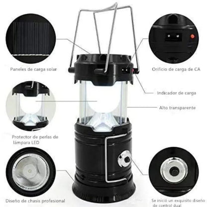 LumiCamp®- Lampara Solar de Camping