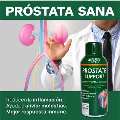 Prostate  Support Jarabe 500 Ml sabor a cafe