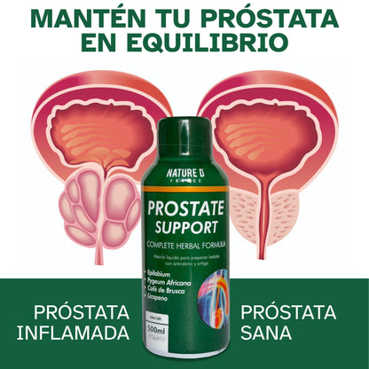 Prostate  Support Jarabe 500 Ml sabor a cafe