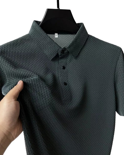 Camiseta Polo Seda Fría de Alta Calidad