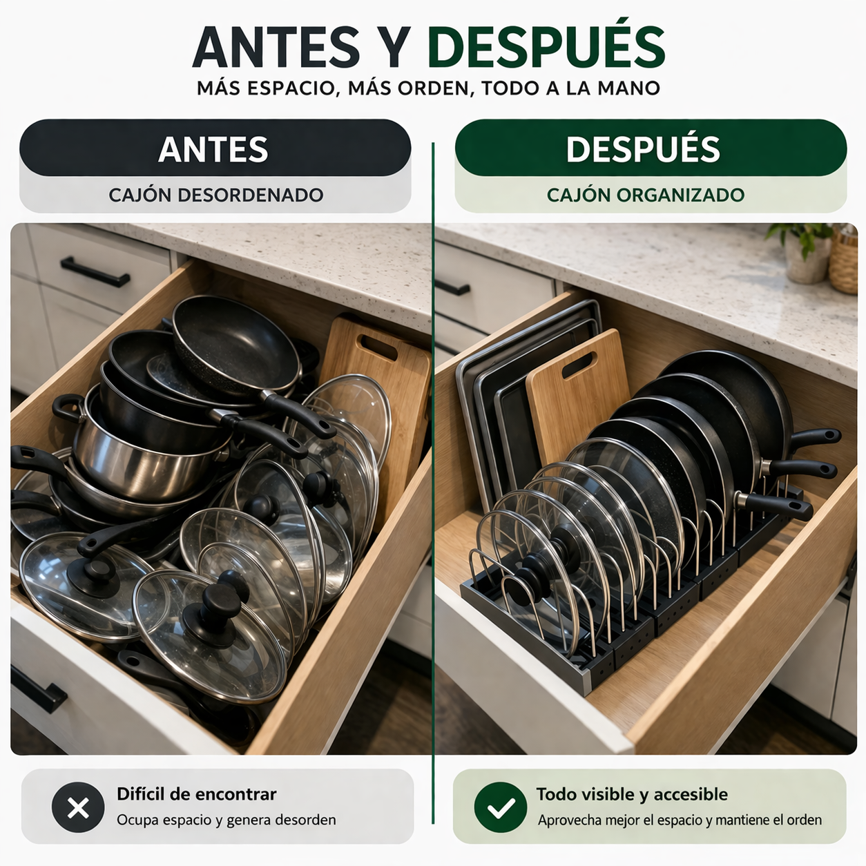 Organizador Expandible de ollas