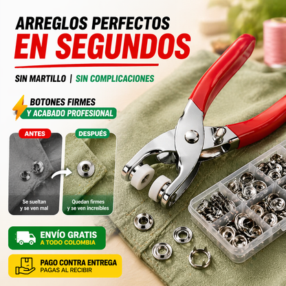 Riveton® - Alicate Remachador De Botones