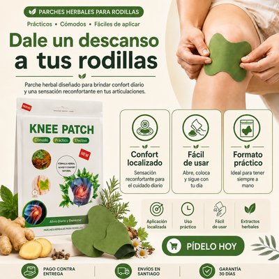 AlivioNatural™ – Parches Naturales para el Dolor (x12 Unidades)