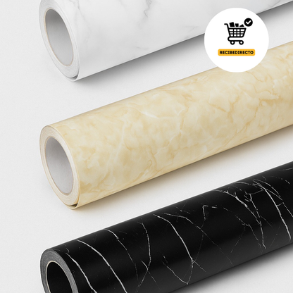 MarmoFix™ – Papel Adhesivo Tipo Mármol Premium 2 Metros X 60 Cm