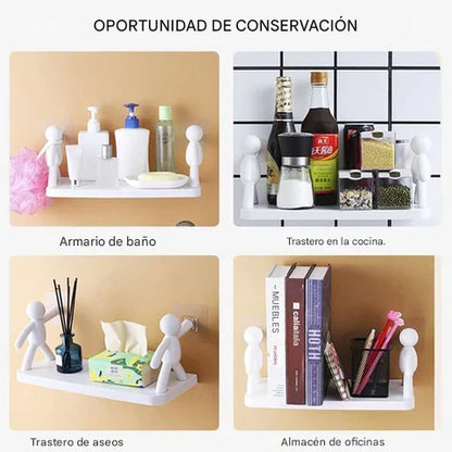 OrgaHome® - Repisa Organizador de Baño
