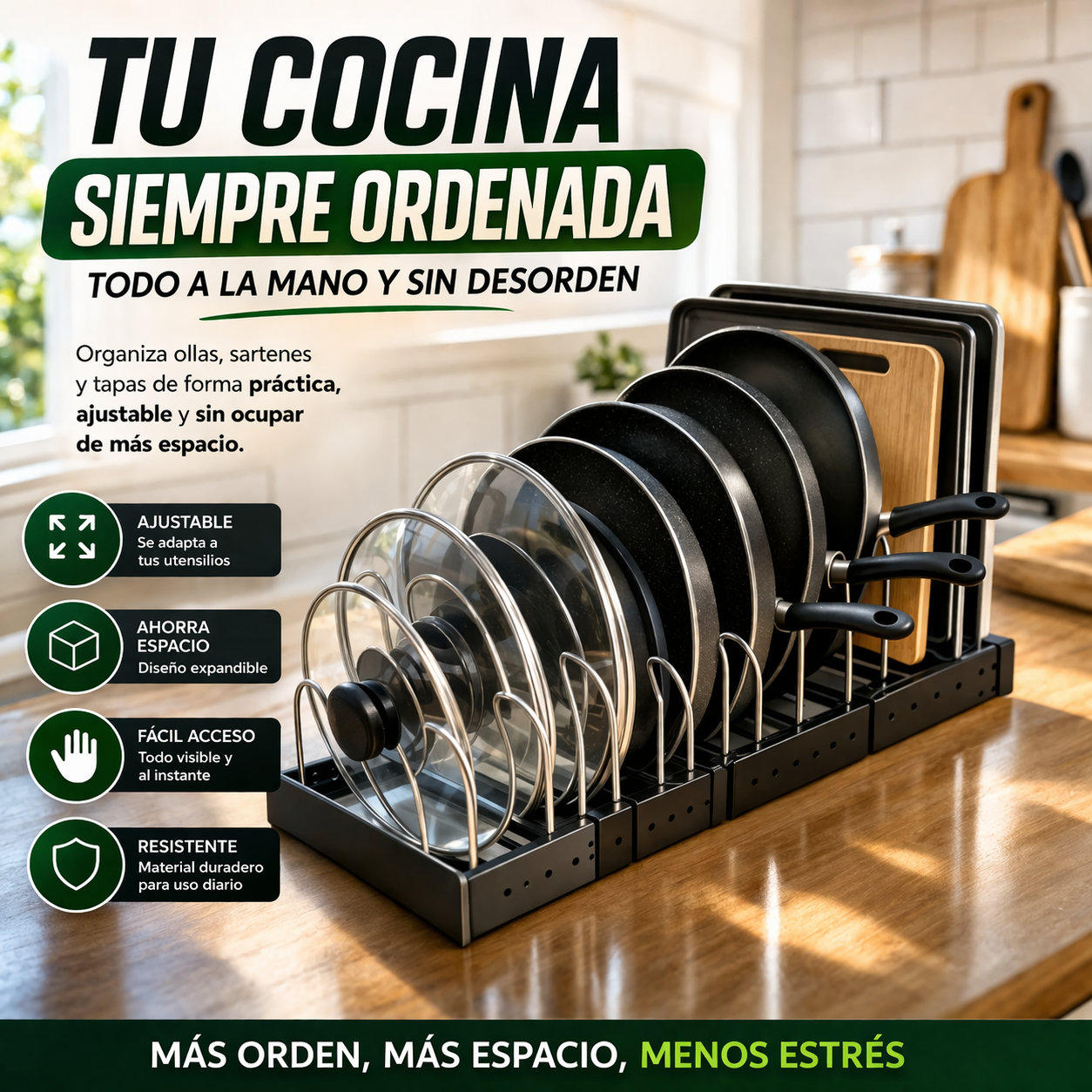 Organizador Expandible de ollas