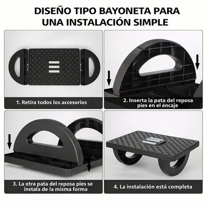 RelaxStep® - Reposa Pies Masajeador Oficina Descanso