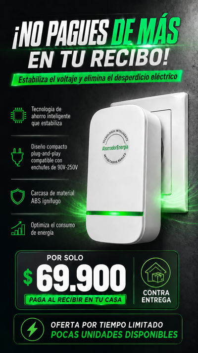 Ahorrador de Energía Best | Reduce las boletas desde el primer mes