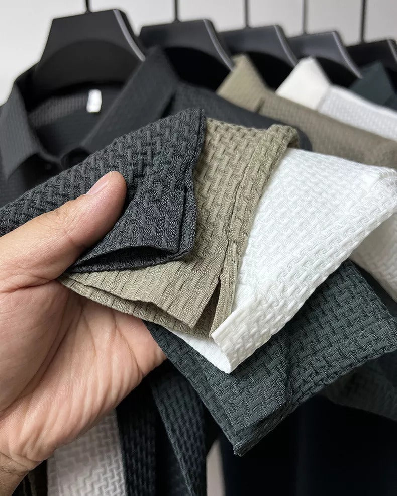 Camiseta Polo Seda Fría de Alta Calidad