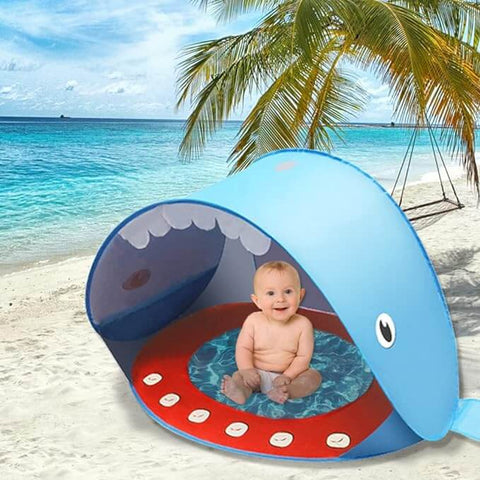 Ballena Splash -Carpa Plegable para Niños
