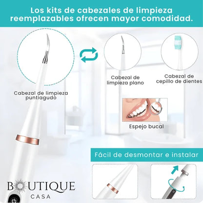 Cepillo Removedor de Sarro Eléctrico | DentalClean™
