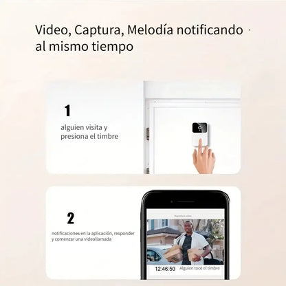SmartBell Pro: Timbre Inteligente con Cámara HD y Visión Nocturna