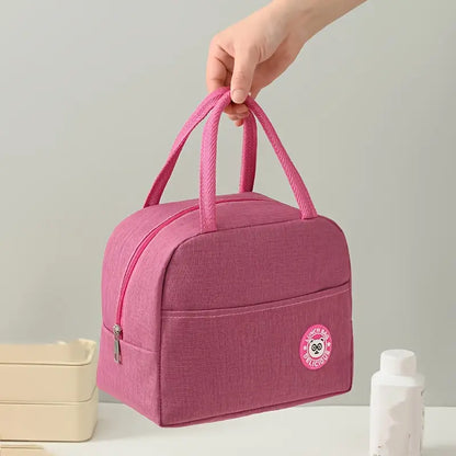 Lonchera Térmica de Tela Oxford | Bolsa Aislante Portátil