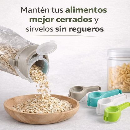 Fcozm® - Pack 3 Selladores De Bolsas Con Tapa