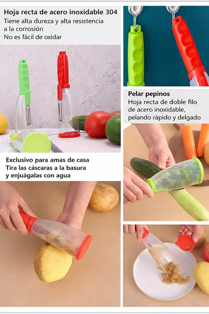 VeggiCut® - Pelador De Verduras Con Mango