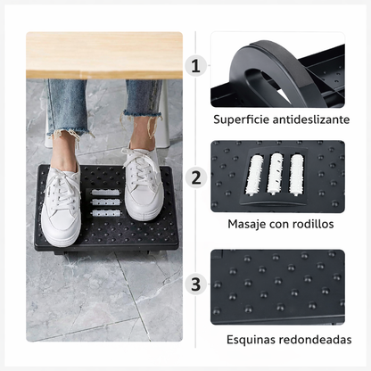 RelaxStep® - Reposa Pies Masajeador Oficina Descanso