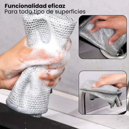 Paño Metálico Multiuso de alambre (X5 unidades)
