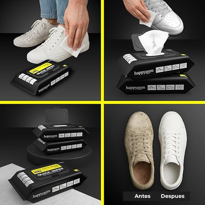 Quick Wipes® - Toallitas Limpiadoras De Zapatos