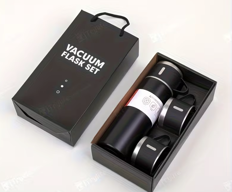 Vacum Flask® - Set De Termo Bebidas Caliente Y Frio 12 Horas + 2 Tazas